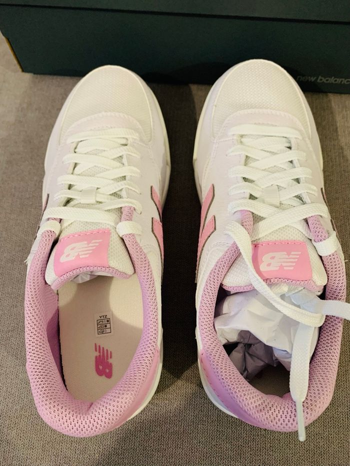 Basket new balance 300 blanc et rose - photo numéro 6