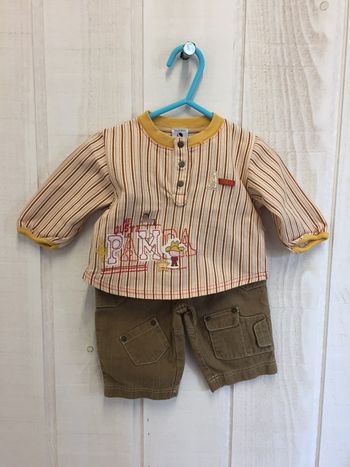Ensemble t-shirt/pantalon - Absorba - 3m