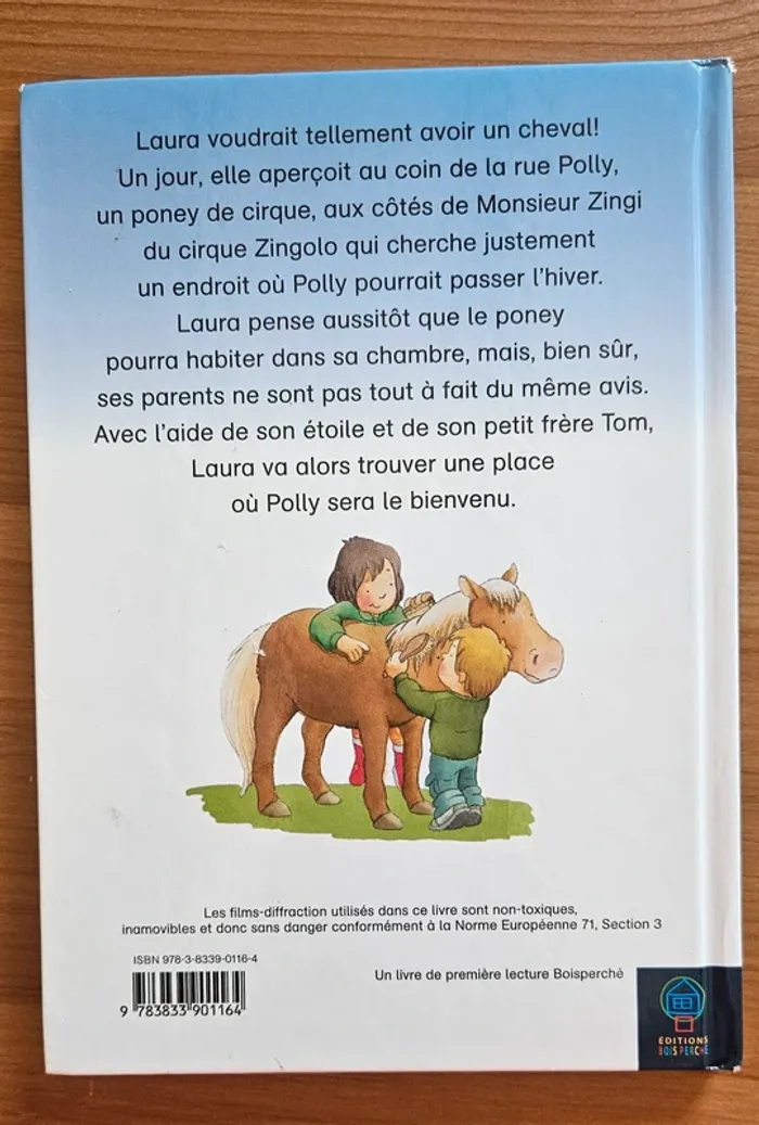Livre - Laura et le poney - photo numéro 2