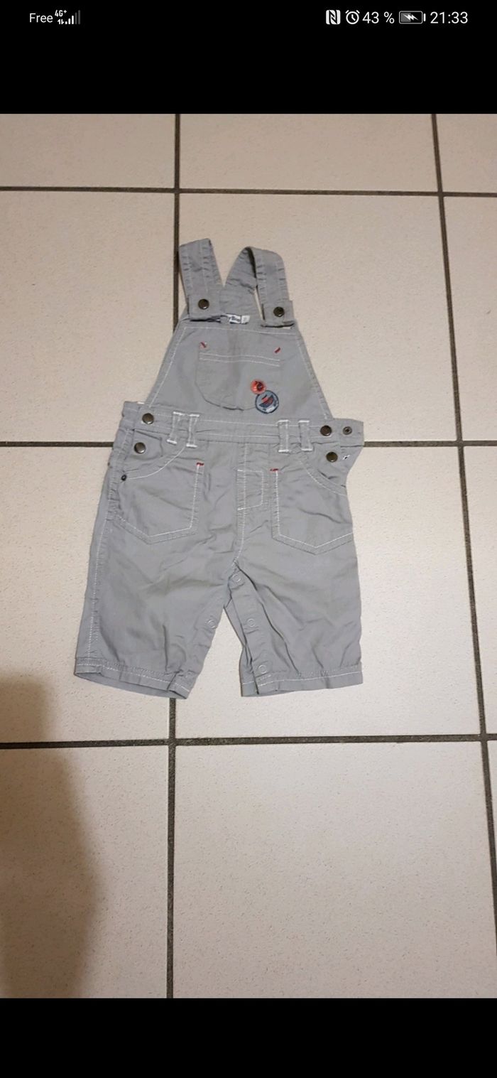 Salopette garçon, 3 mois