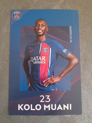 Carte PSG Kolo Muani
