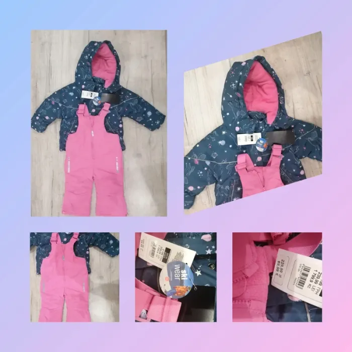 Pantalon et manteau de ski fille