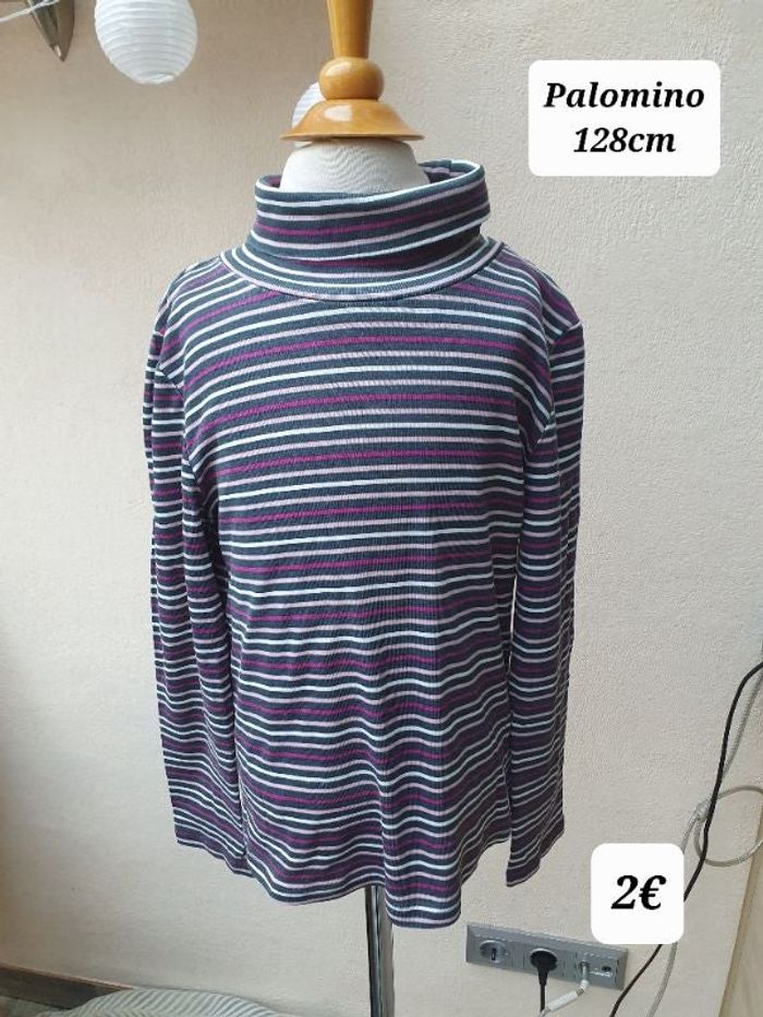 Pull rayé