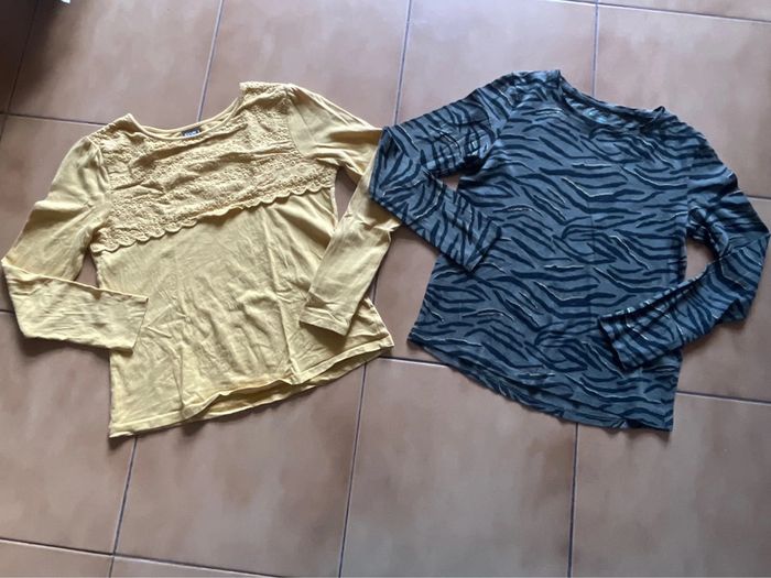 Lot t shirts fille 10 ans