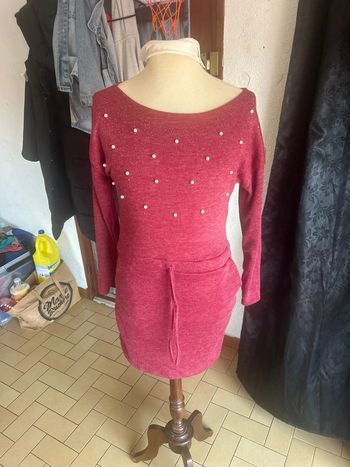 Jolie robe manches longue