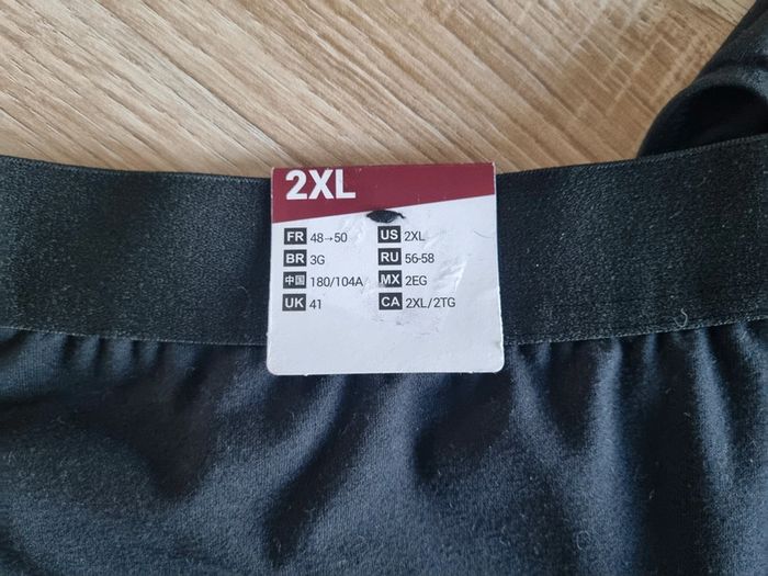 Decathlon lot de 3 slips homme facile a enfile à fermeture velcros taille XXL - photo numéro 3