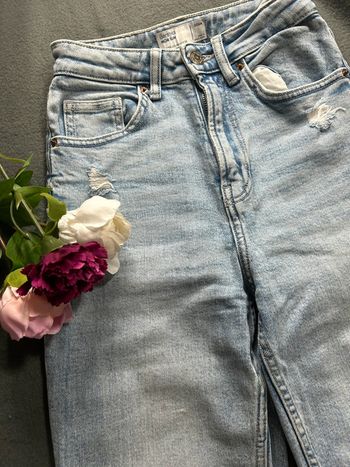 Pantalon femme bleu ciel taille 32