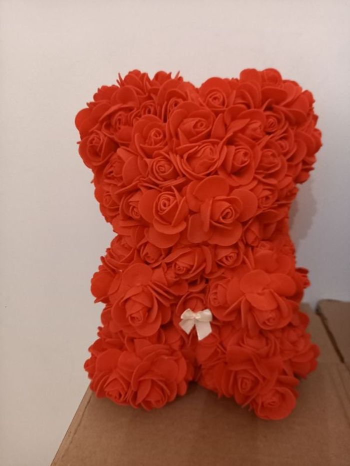 Ourson fleurs
