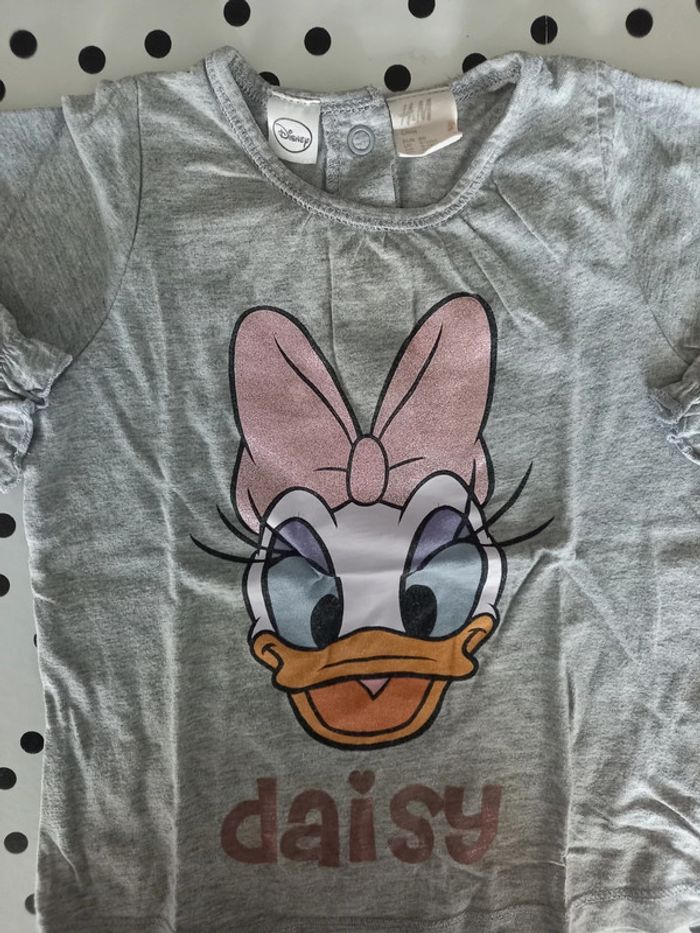 T-shirt ML Daisy fille 80cm TBE - photo numéro 2