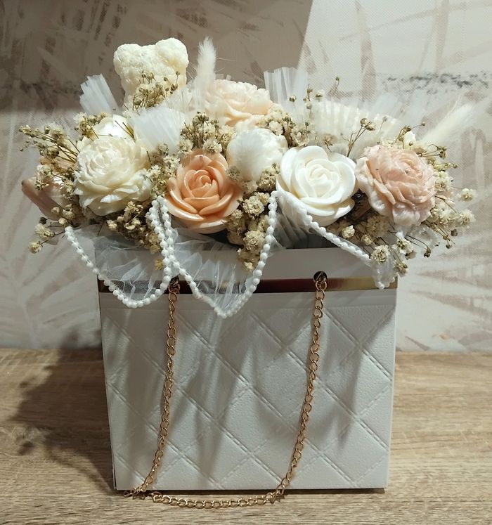 Bouquet en cire parfumée - photo numéro 5