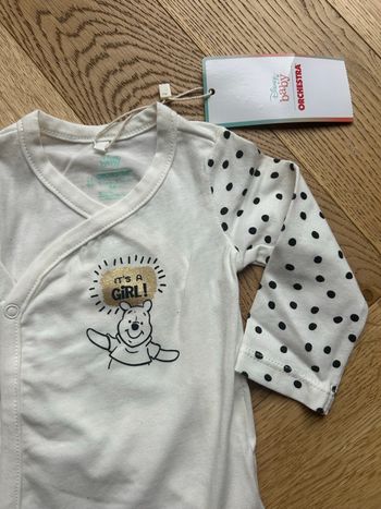 Body It’s a girl - Orchestra / Disney - 1 mois - Neuf avec étiquette