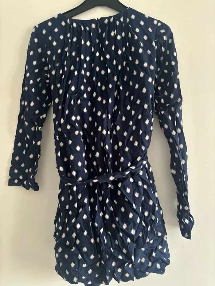 Robe bleue marine Benetton - photo numéro 4