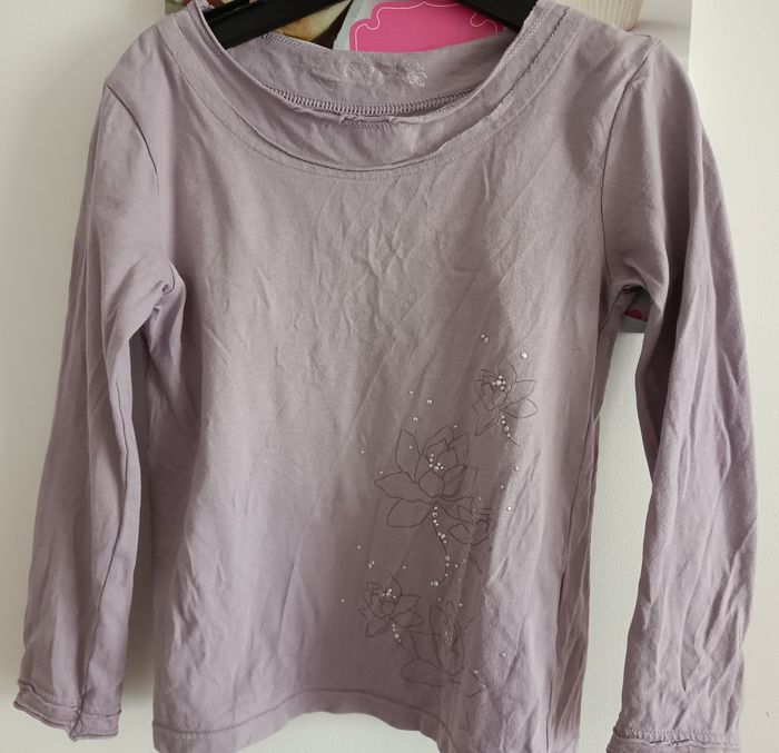 Lot de hauts fille à manches longues en 5 ans - photo numéro 2