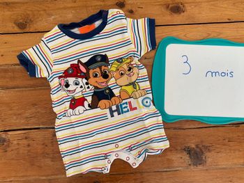 Barboteuse 3 mois