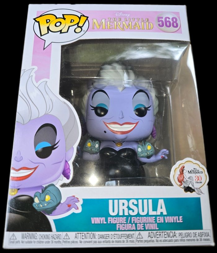 Funko pop Ursula 568 30 ans la petite sirène disney