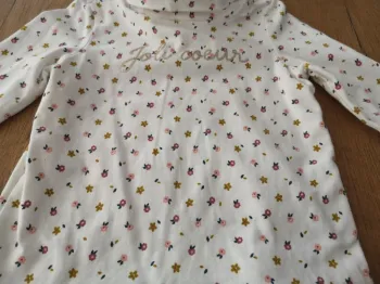 Tee shirt manches longues sous pull dpam 3 ans