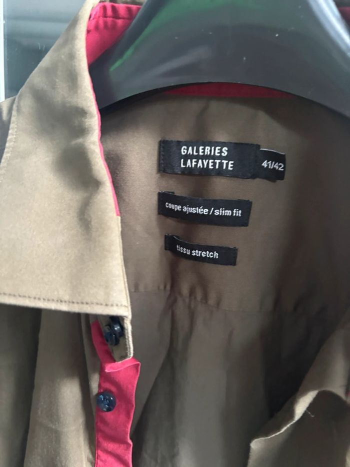 Chemise homme Galerie LaFayette 41/42 - photo numéro 3