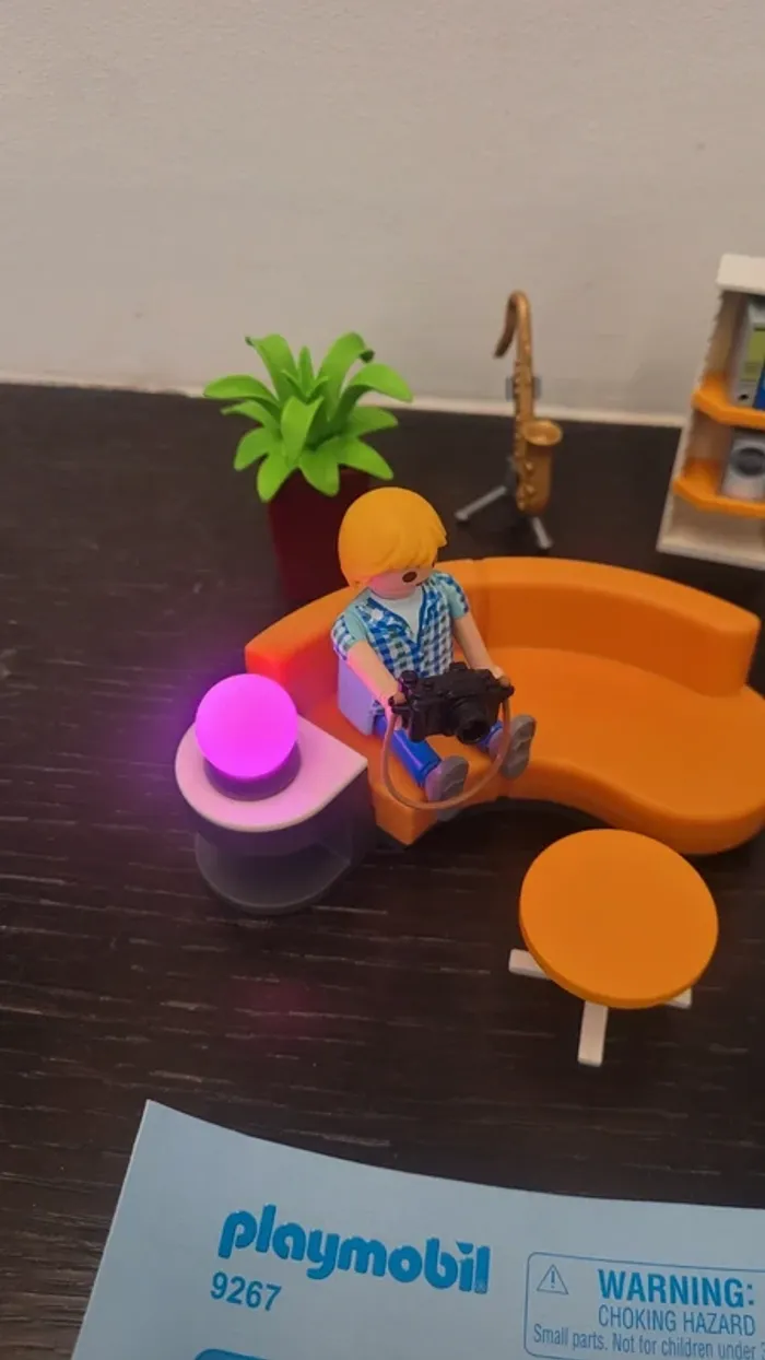 Le salon équipé Playmobil 9267 - photo numéro 4