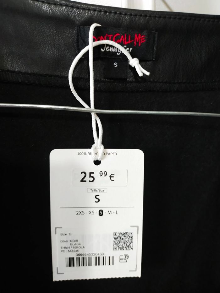 Robe noir Jennyfer taille S soit 36/38 - photo numéro 2