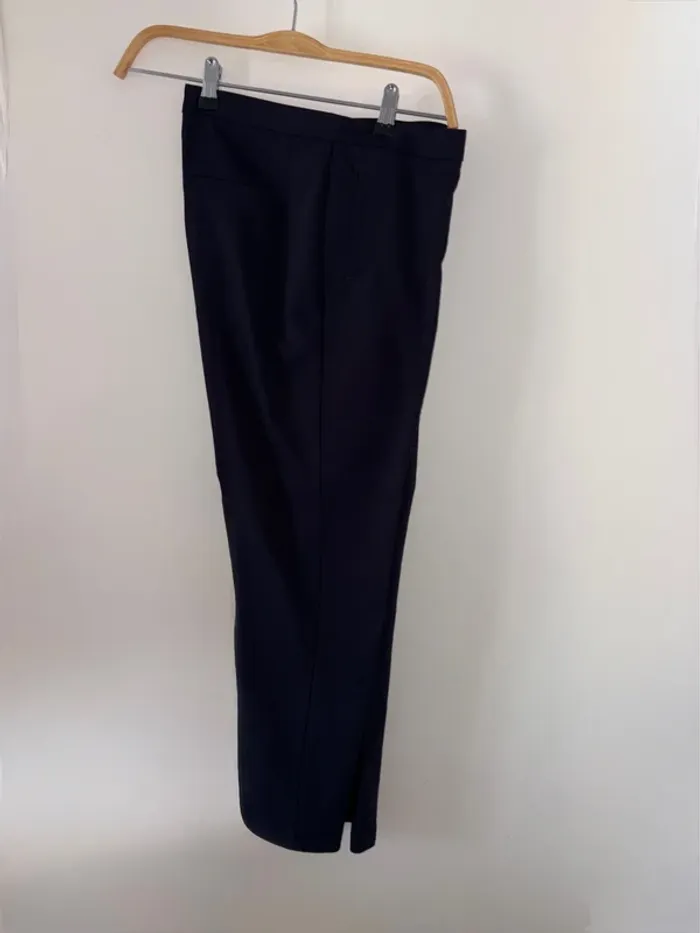 Pantalon à pinces femme Sfera taille 44 bleu marine en très bon état - photo numéro 13