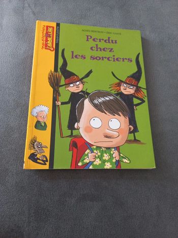 Roman livre mes premiers j'aime lire perdu chez les sorciers