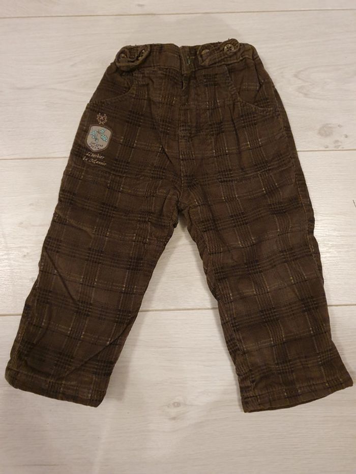 Pantalon Épais Sergent Major 18 mois