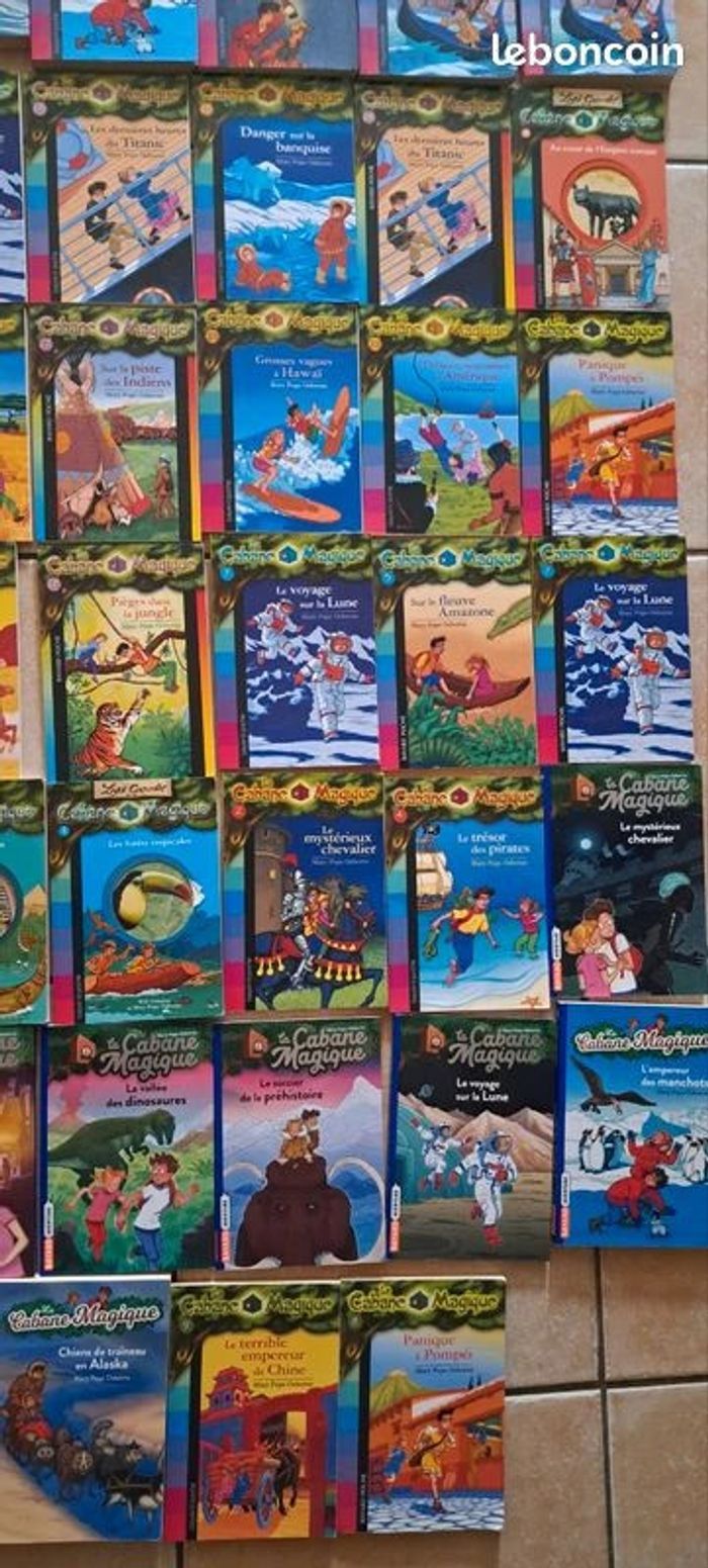 42 Livres la cabane magique tres bon etat - photo numéro 5