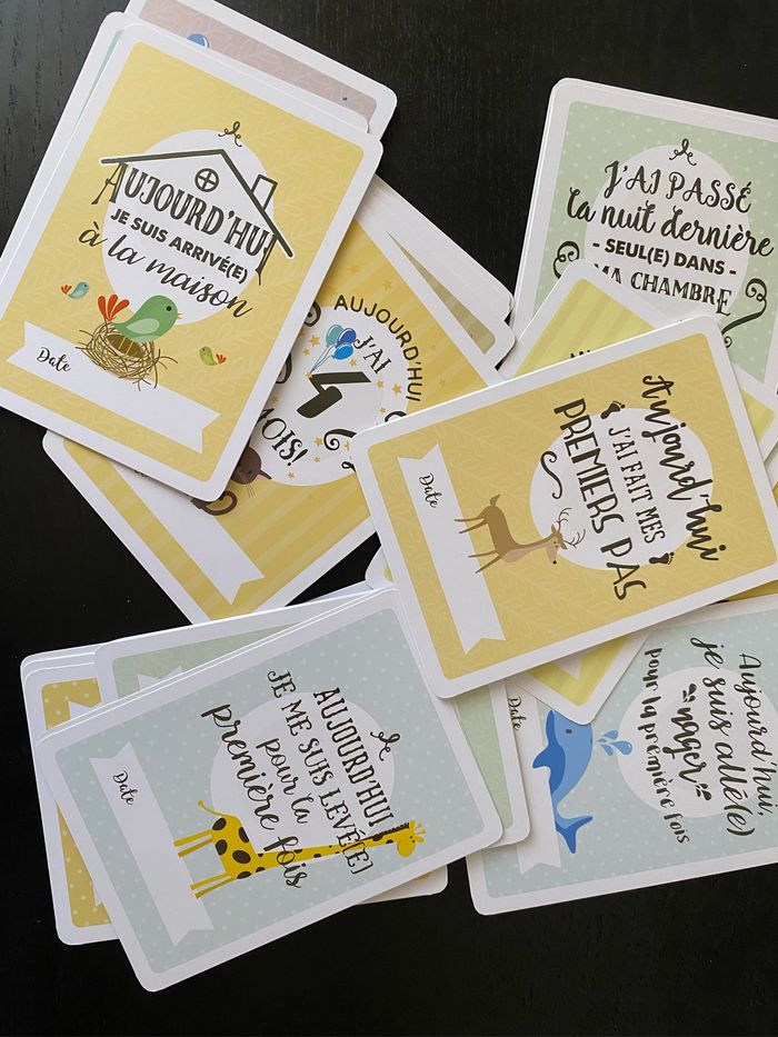 Cartes Premières fois bébé - photo numéro 4