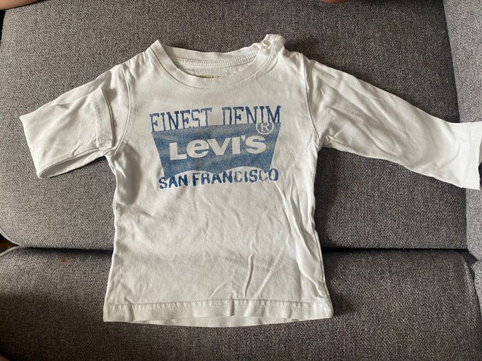 T-shirt levis manche longue - photo numéro 4