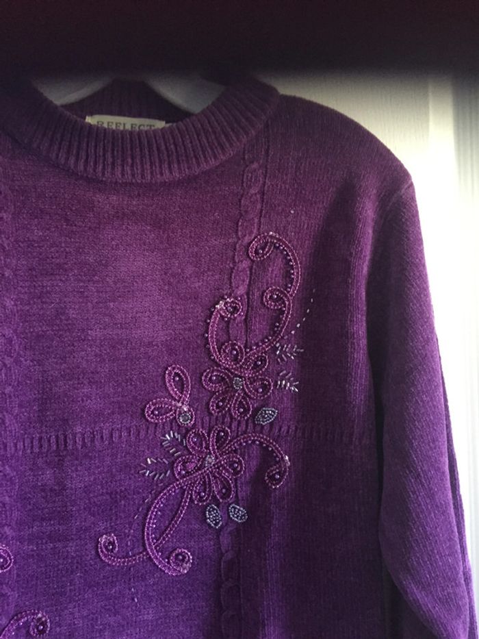 Pull violet Reflect Collection - photo numéro 2