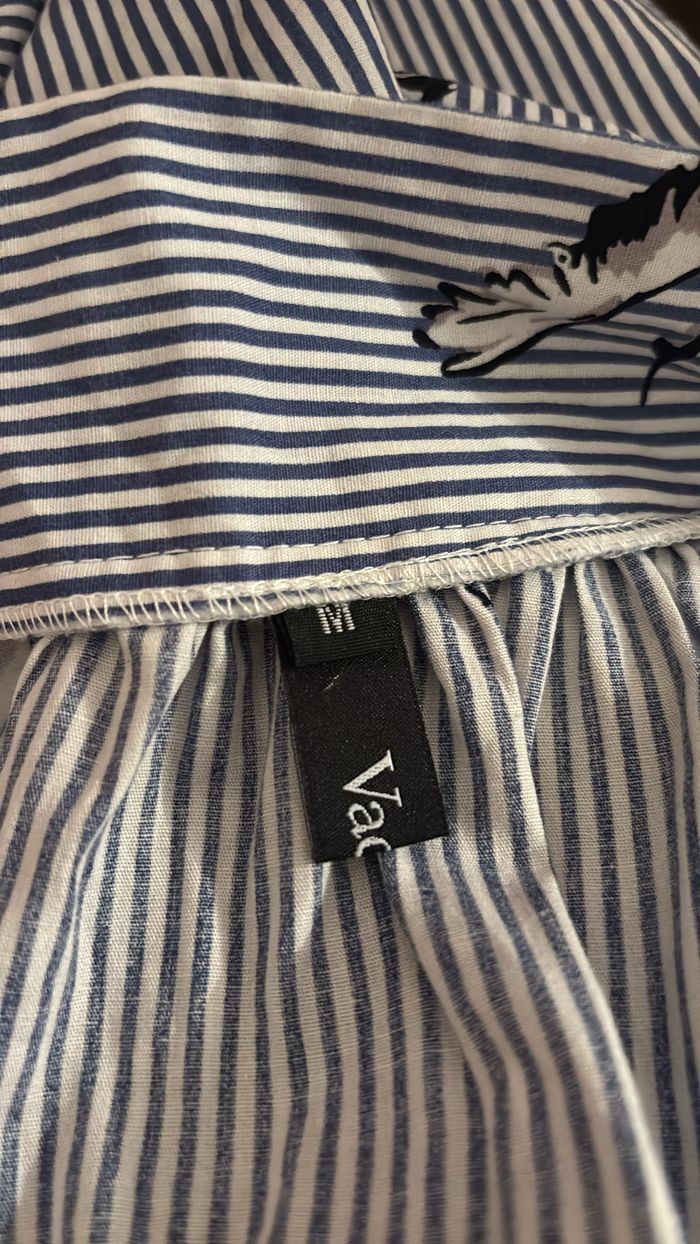 Ensemble haut chemise + jupes à rayures Vadim T36/38 - photo numéro 5