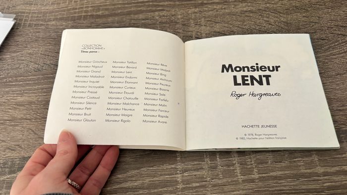 Livre Monsieur Lent - photo numéro 3