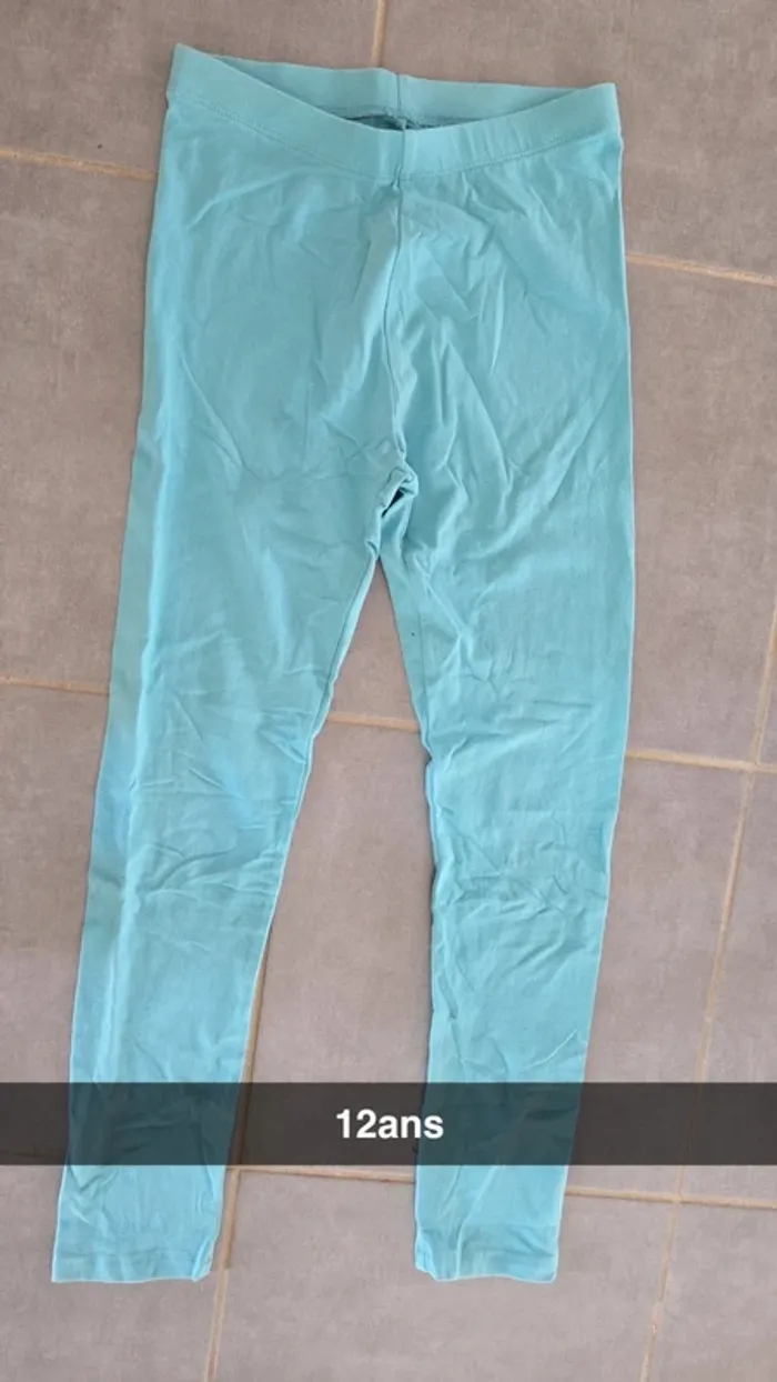 Legging turquoise