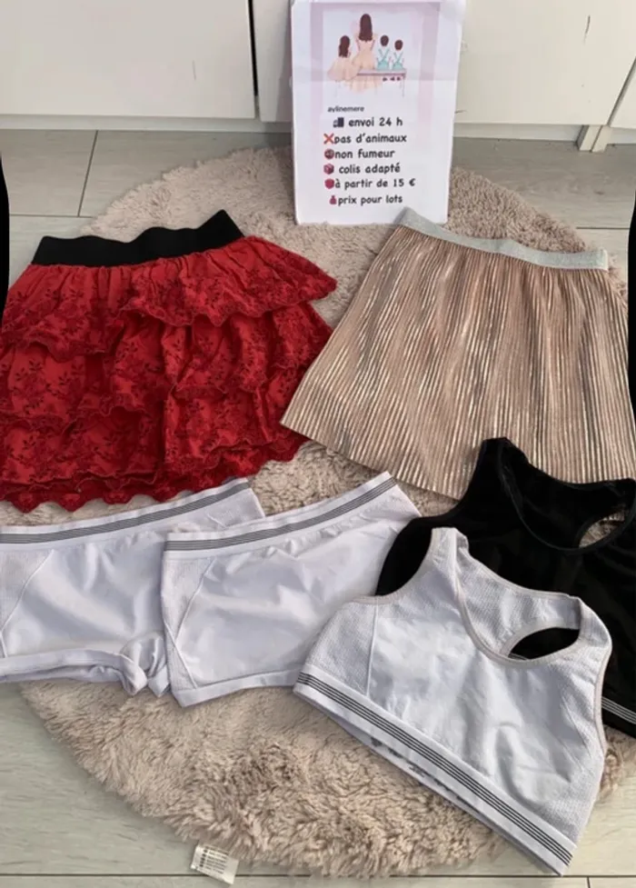 Grand lot de 20 vêtements fille 12 ans - photo numéro 9