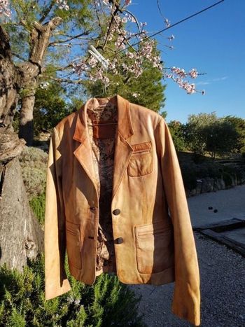 Veste cuir agneau oakwood