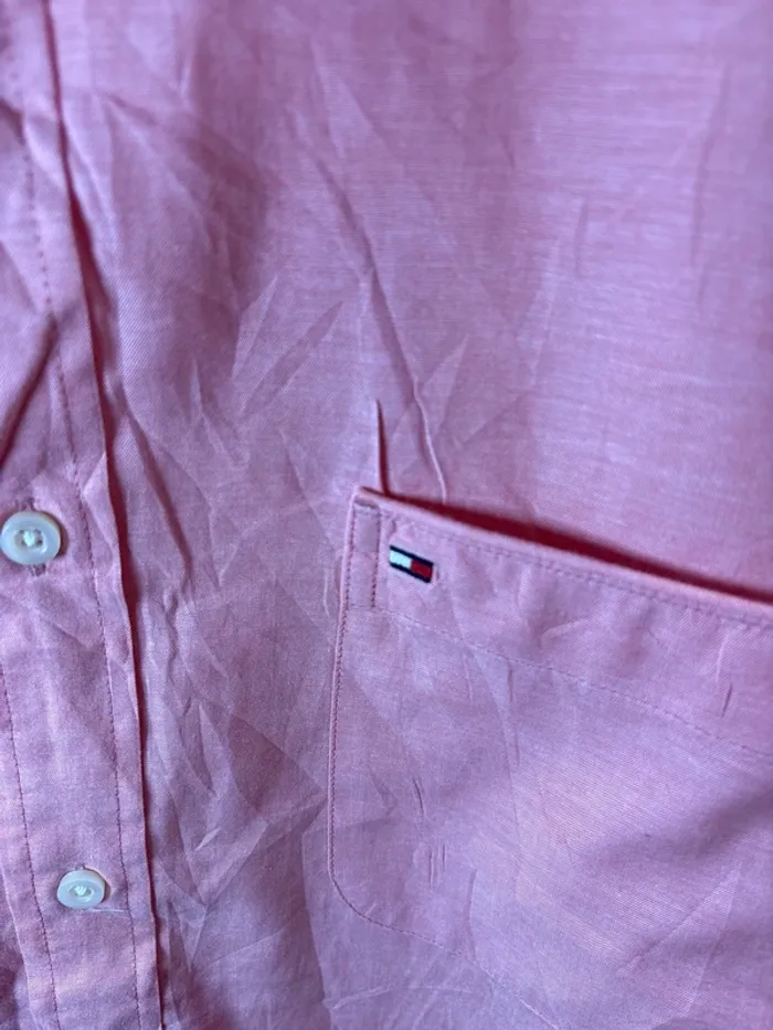 Chemise manche courte pour homme Tommy Hilfiger taille grand L - photo numéro 2