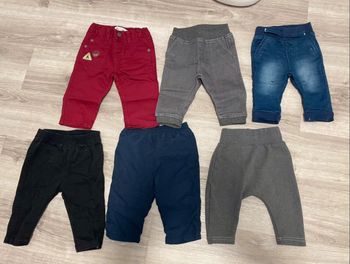 Lot pantalons 6 mois