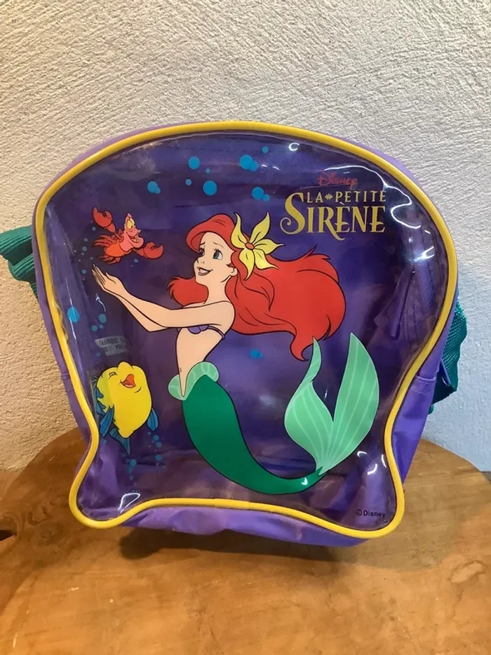 Sac vintage Ariel la petite sirène 90 disney - photo numéro 2