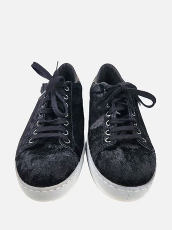 Baskets Victoria Noires avec Arrière Glitter - Taille 40