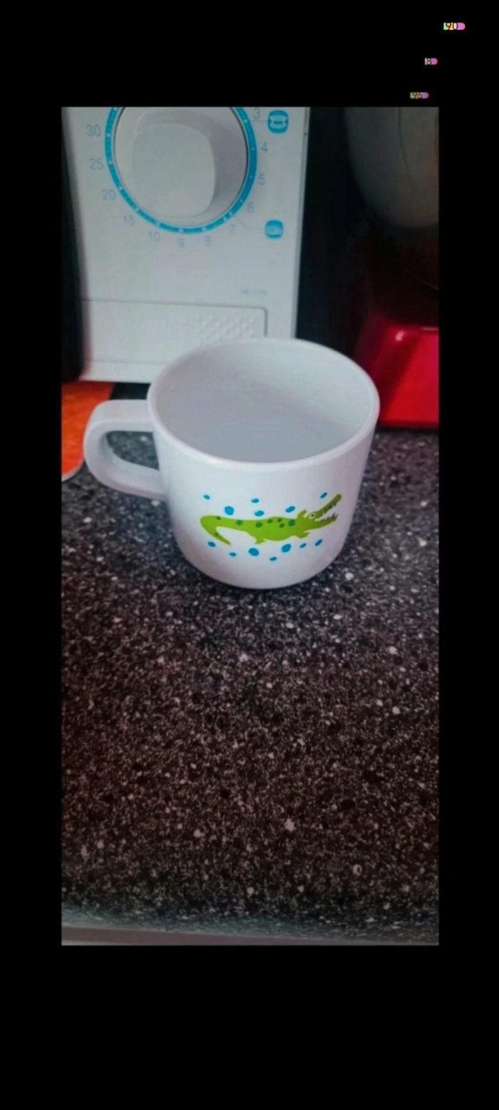 Tasse en plastique