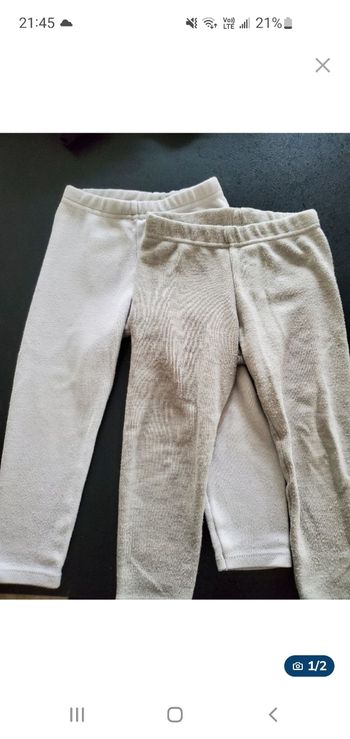 Pantalon Damart Thermolactyl  12mois