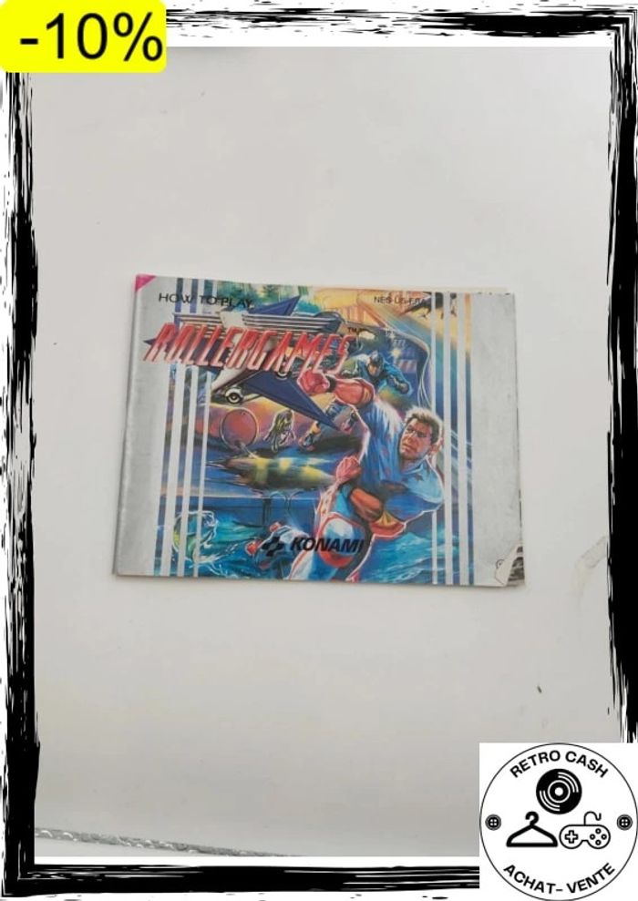 Rollergames / Roller Games / Nintendo nes / PAL B / fah-1 complet - photo numéro 2