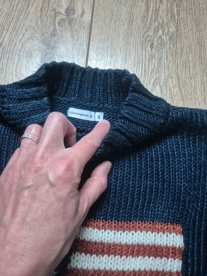 Pull "lulu castagnette" 5 ans état neuf - photo numéro 2