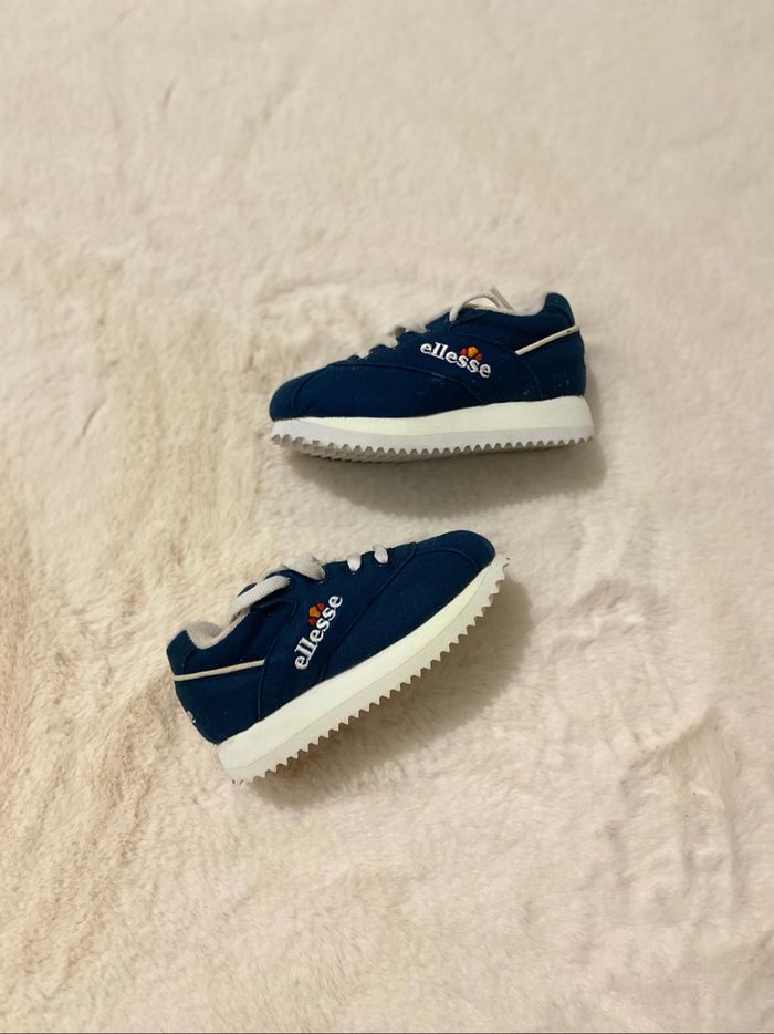 Basket ellesse en jeans - photo numéro 2