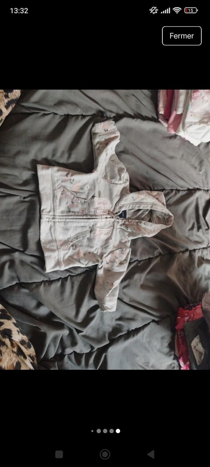 Lot de pull est gilet bébé fille - photo numéro 10