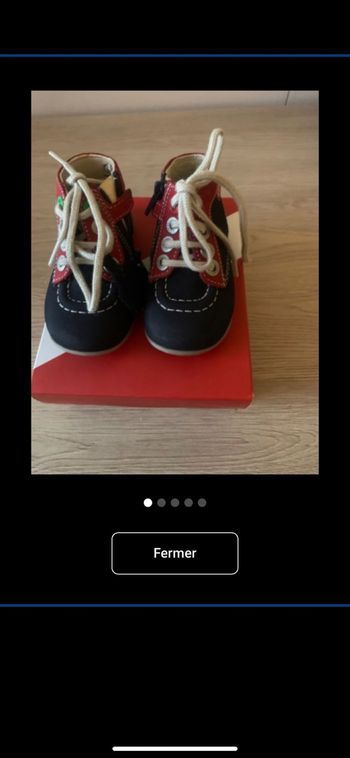 Chaussures bébé kickers