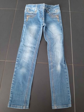 Jean bleu fille 8 ans kiabi