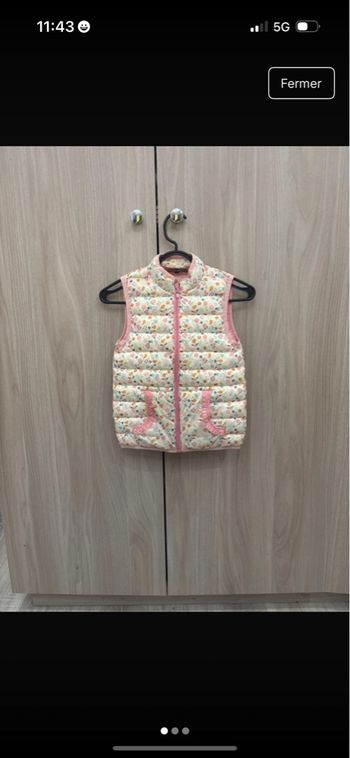 Gilet doudoune 6ans
