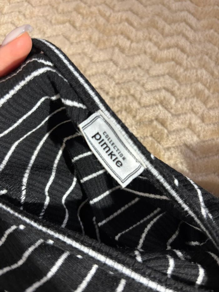 Robe rayée PIMKIE taille M -L - photo numéro 3