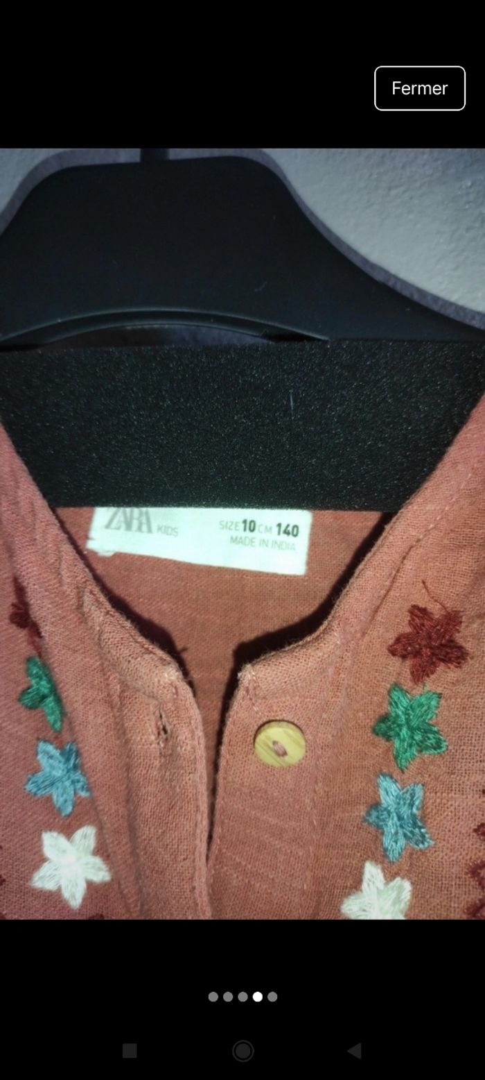 Très belle robe zara e74 - photo numéro 2